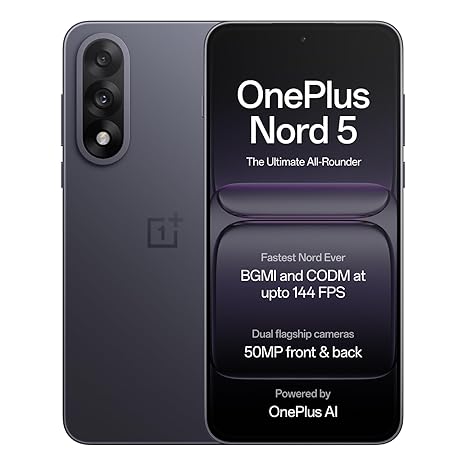 OnePlus Nord 5 | Snapdragon 8s Gen 3 | Stable 144FPS Gaming | Dua...