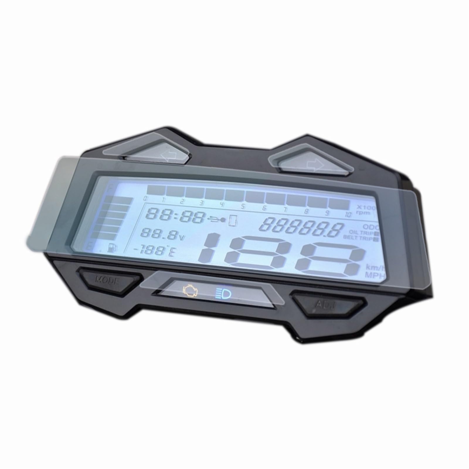 Film protection tableau de bord KYMCO G150 écran moto anti-rayures compteur