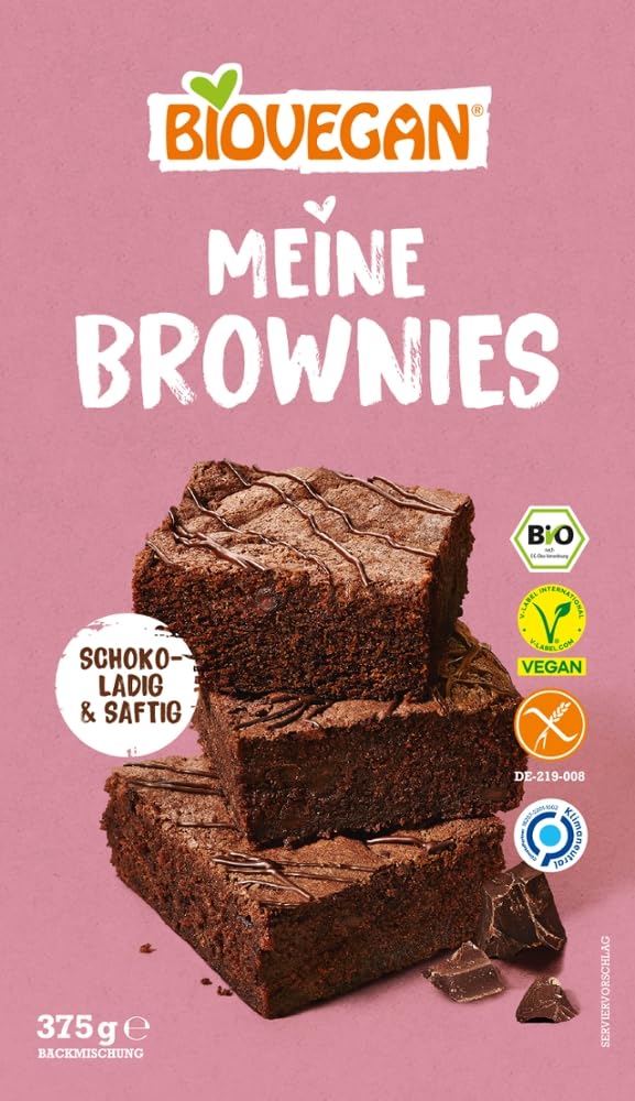 Meine Brownies 375 g vegan glutenfrei