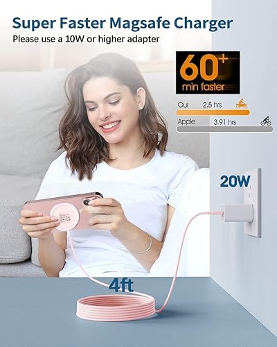 Miniatura 6 de Cargador inalámbrico magnético Mag-Safe