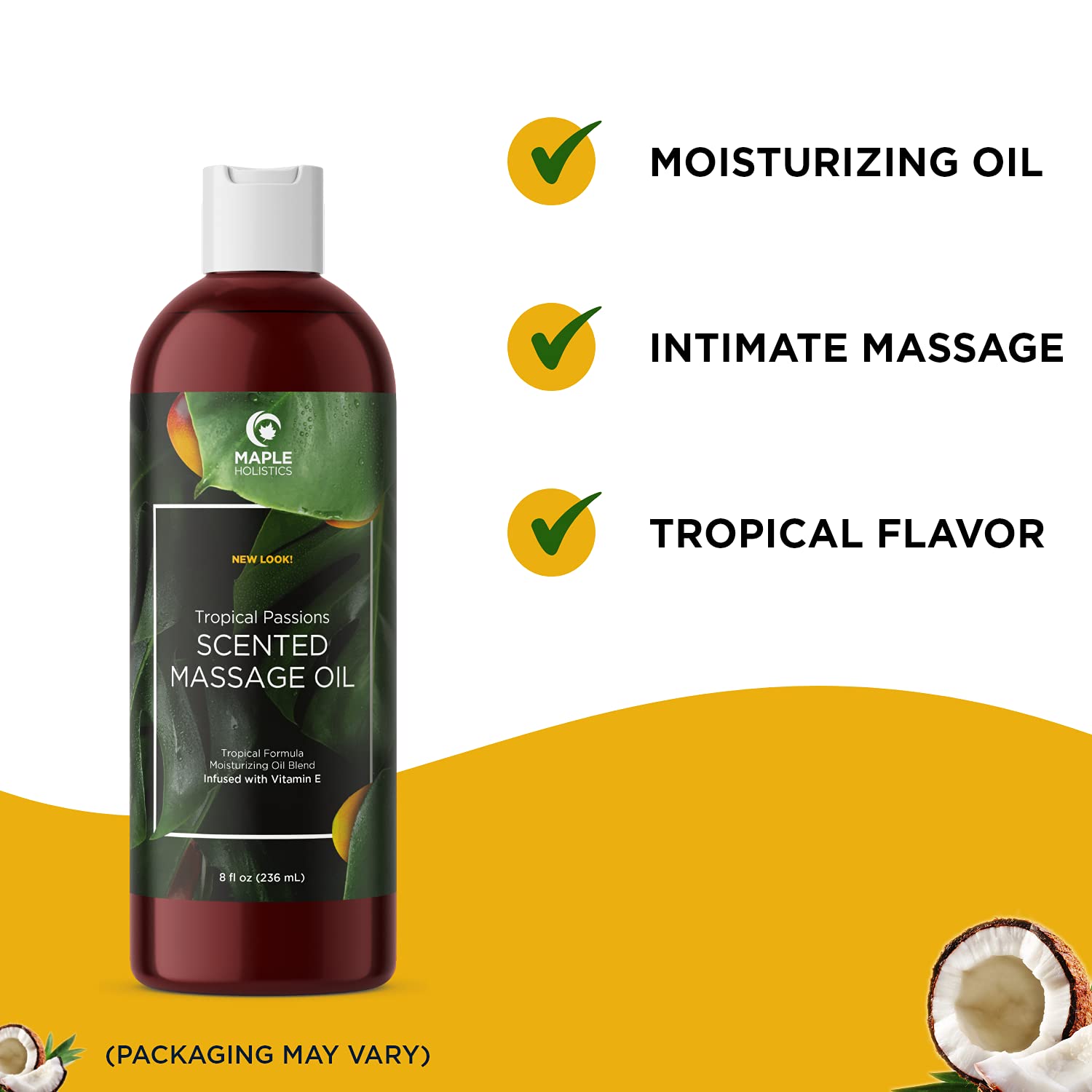 Natural Massage Oil for Massage Therapy Sensual Massage Oil for Couples Moisturizing Body
