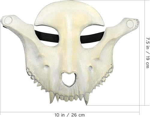 Miniatura 3 de Máscara de oveja para Halloween, calavera de oveja, máscara de cosplay, máscara de terror para fiesta de Halloween, accesorios de fiesta de cosplay