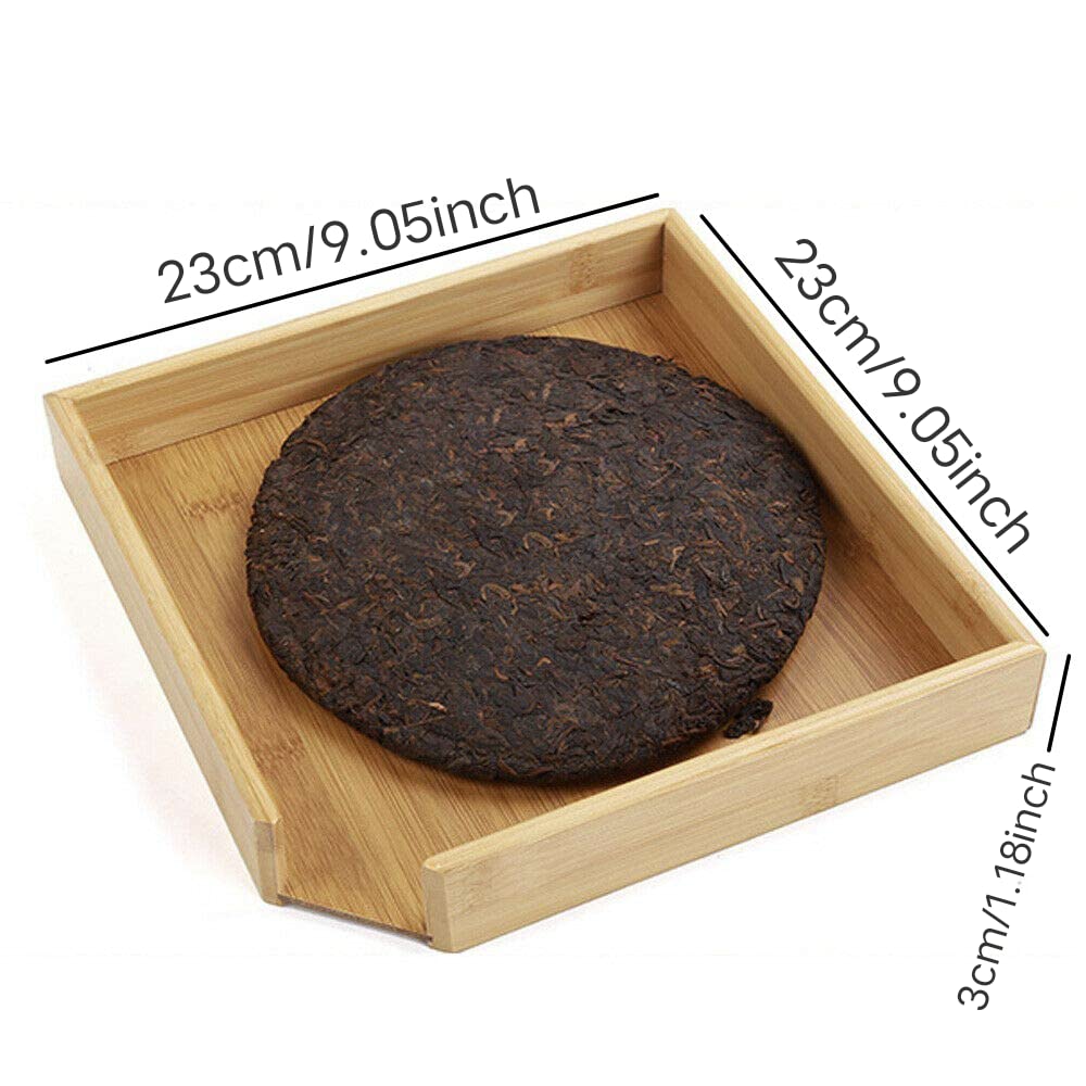 Boîte à Thé En Bois Avec 6 Compartiments - Rangement Sachets De Thé, Couvercle Transparent, Style Rétro Et Élégant