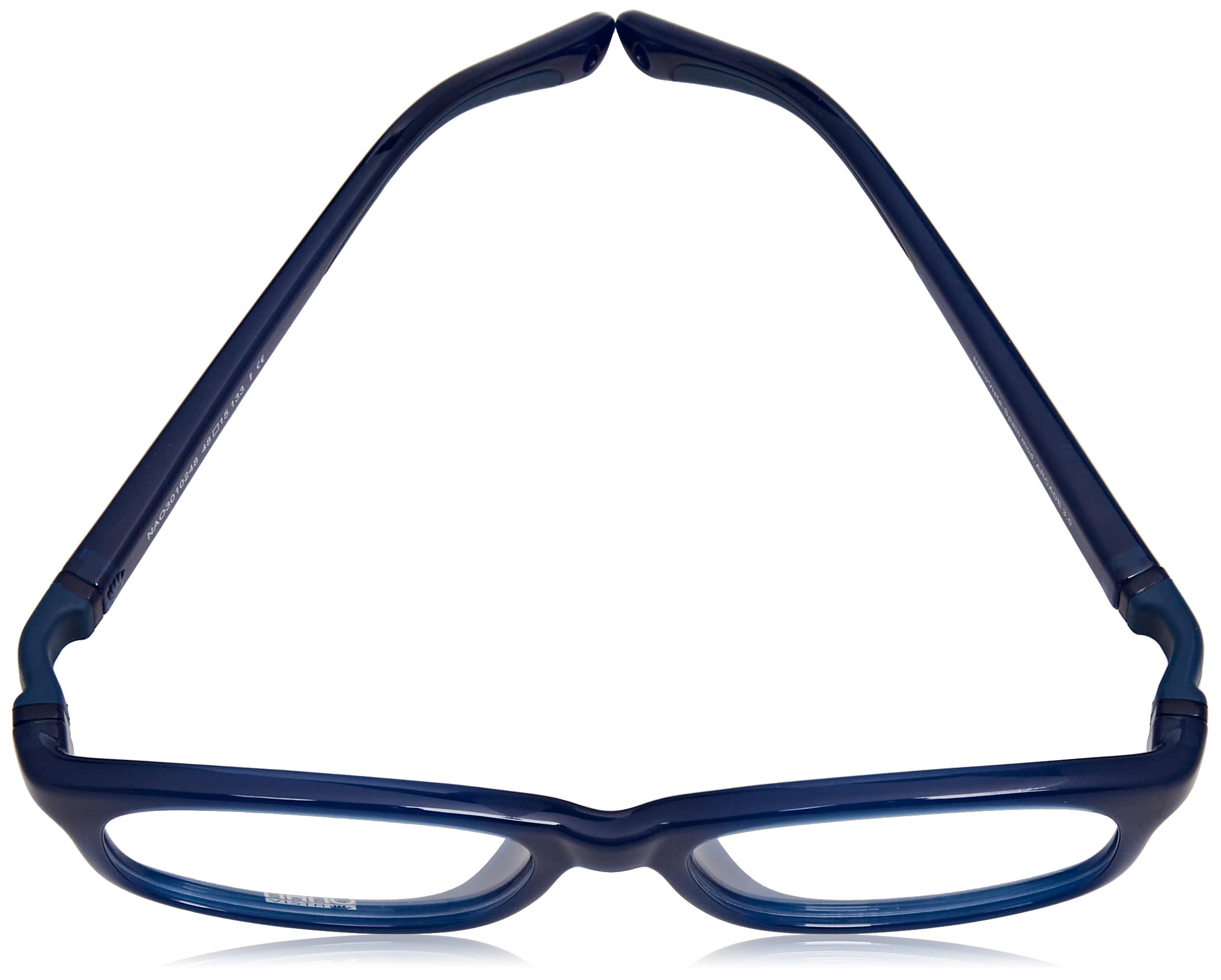 NANOVISTA Okulary Unisex dla dzieci, Kryształ morski/morski, 48