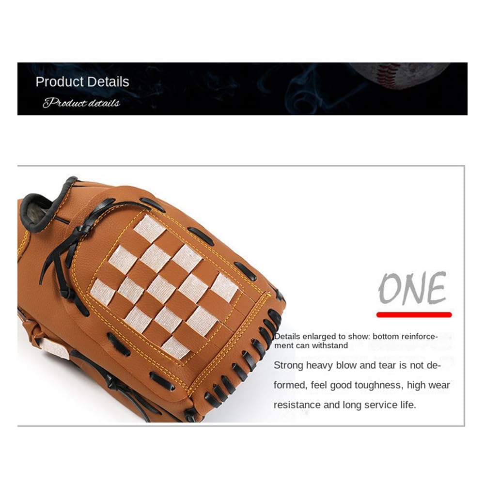 Gants de baseball professionnels de 26,7 cm en polyuréthane