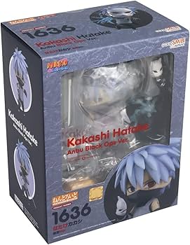 海外限定　ねんどろいど　はたけカカシ　万華鏡写輪眼台座付き 海外限定 ねんどろいど はたけカカシ 万華鏡写輪眼台座付き