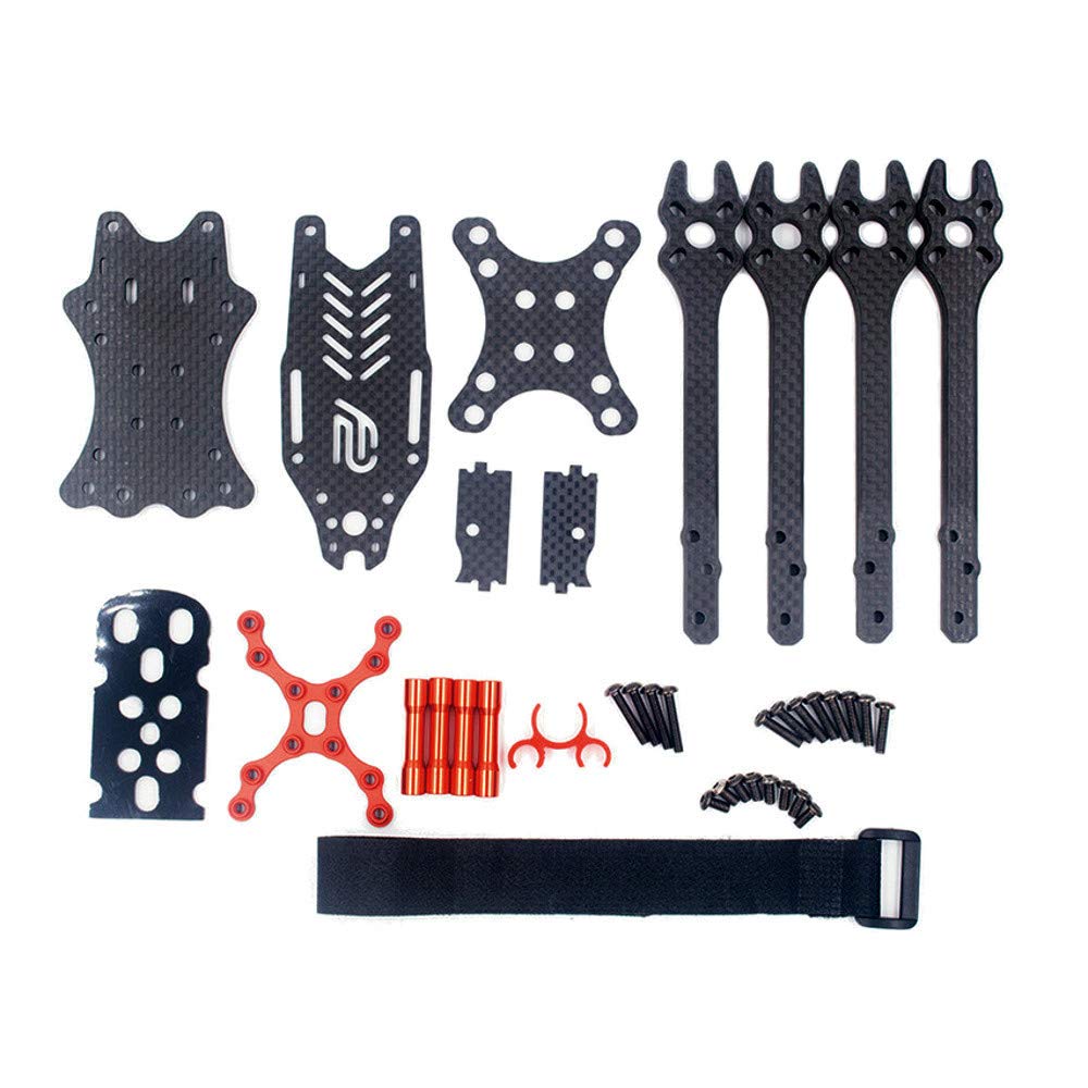 VIDOO F2 Mito GS in Fibra di Carbonio 195/220/250/275Mm Freestyle Stretch X Frame Kit per Rc FPV Racing Drone-275Mm