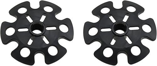 E-outstanding 2 bastones de trekking para nieve, polvo de nieve, para arena, barro, esquí, senderismo, repuesto para accesorios de senderismo, color