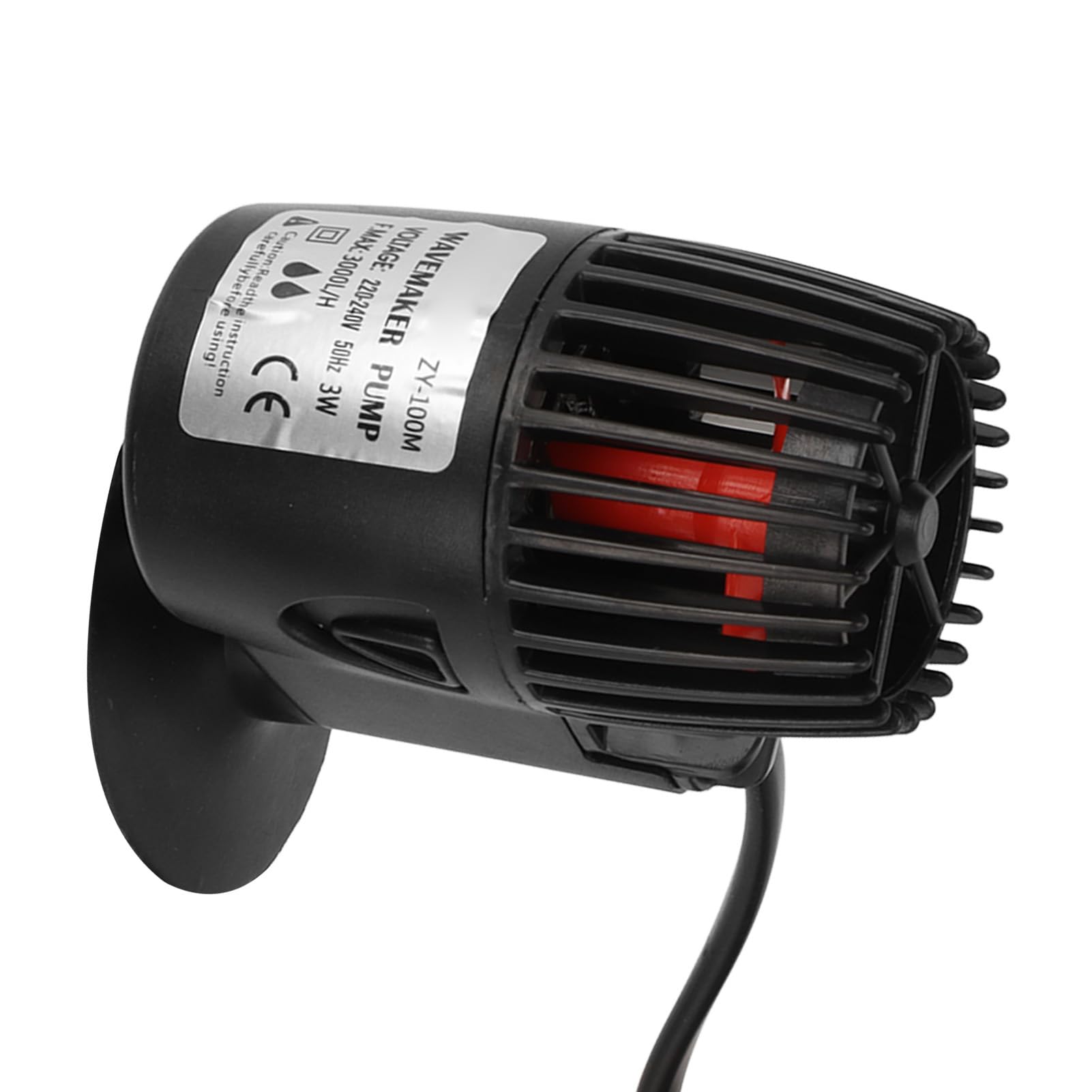 Aquarium Wave Maker Circulation Pump,Aquarium Wave Maker Circulation Pump,360 Degree Adjustable Prevent Reversal 3 in 1 Wave Pump for Fish Tanks (ZY-100M) - Image 2