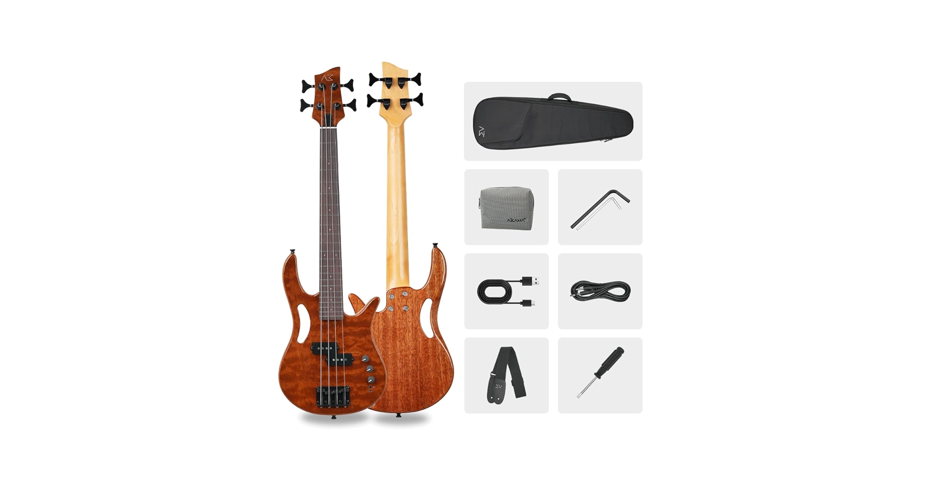 Amazon | AKAMA MINI BEAST エレキベース 33