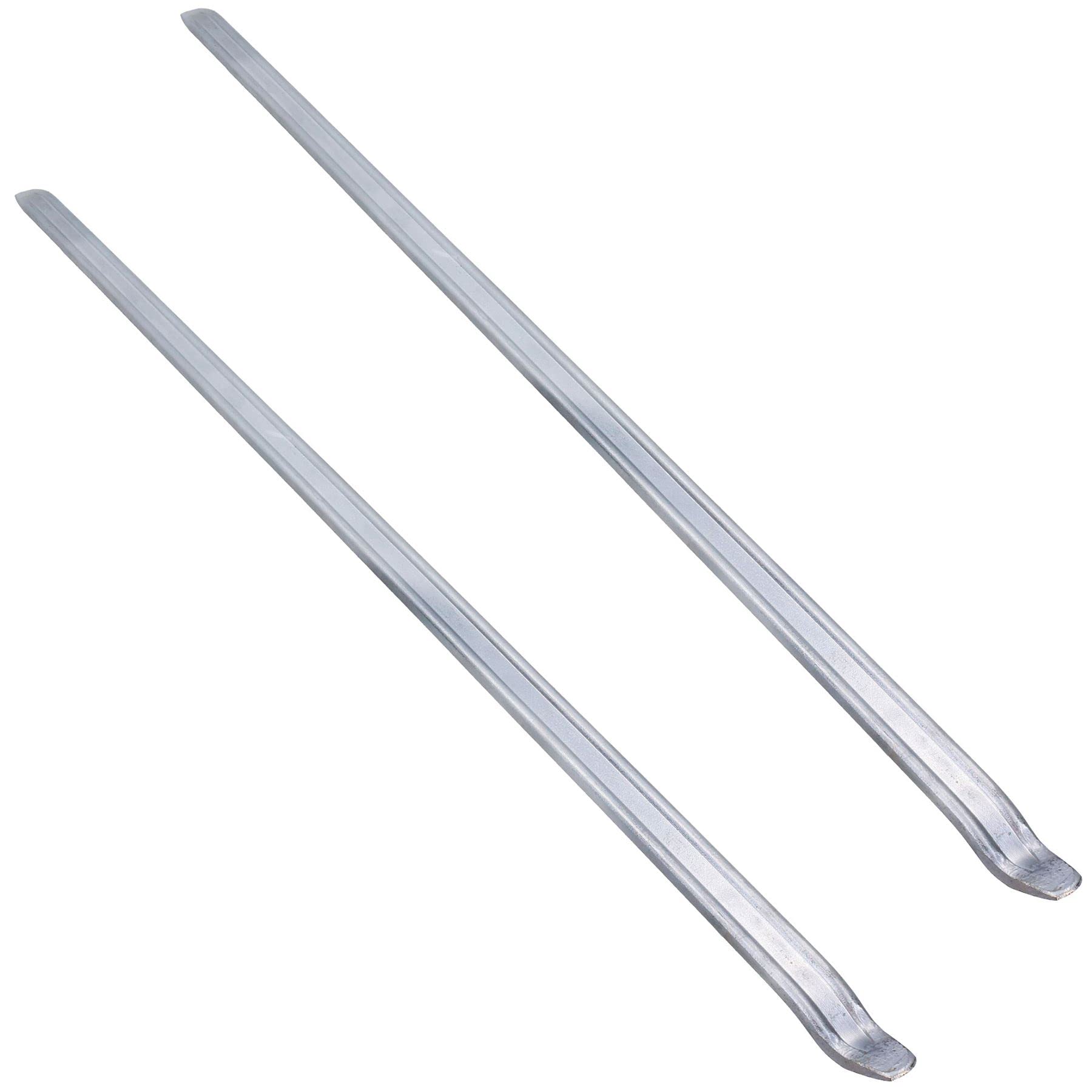 Ab Tools Black 36” / 900Mm Extra Long Tyre Lever Pry Bar Wheel Remover Removal Vans Trucks 2Pc