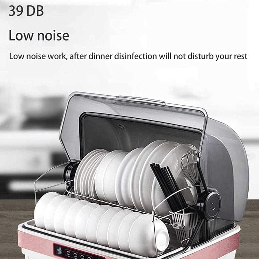 McbeAn Gabinete para Secar Platos, Rejilla para Escurrir Platos, Capacidad De 42 litros, Temporizador De 30 a 60 Minutos, Circulación por Convección De Aire Caliente para Secar Rápidamente