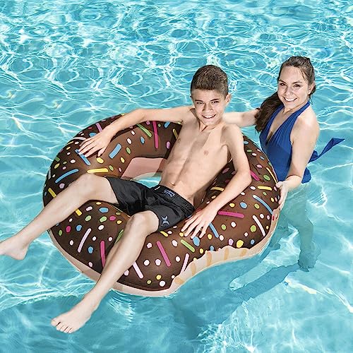 Bestway Inflatable Donut Lounger Tube Float Pool Toy 107 Cm #TOP3