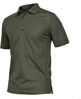 Anuncio Patrocinado - Camiseta de cuello polo táctica Tacvasen para hombre, diseño de manga larga y corta, para deportes y...