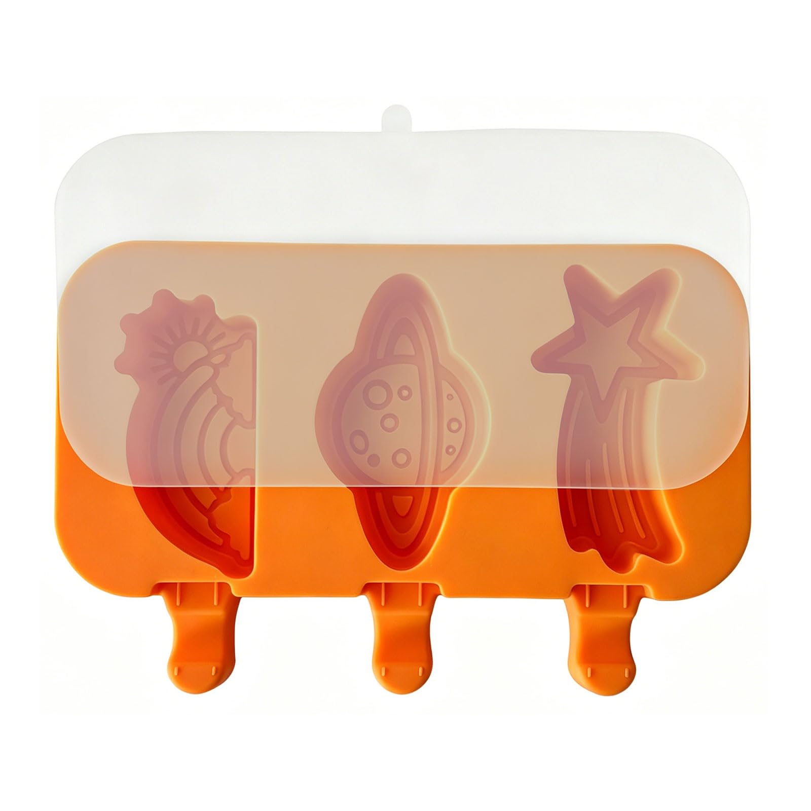 alloneslife Silicone Puddings Molds for Cold Dessert Enthusiasts Popsicles Maker Ice Cream Making Elastomer Ice Stick Mold