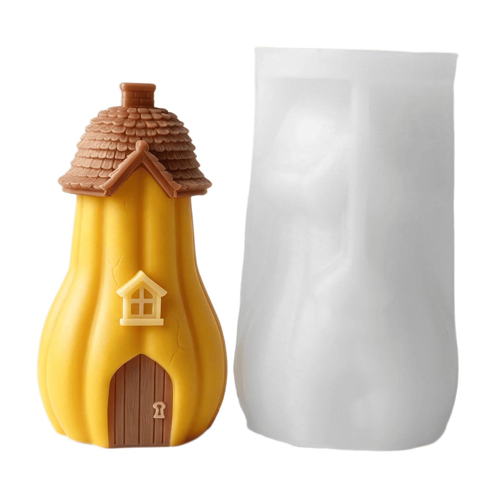 our fave Halloween Themed 3D Pumpkin Silicone for Soap Chocolate Pumpkin House