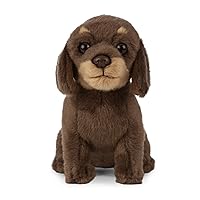 Living Nature- Peluche AN446 Pets Dachshund Puppy Plush Toy, Colore Unknown
