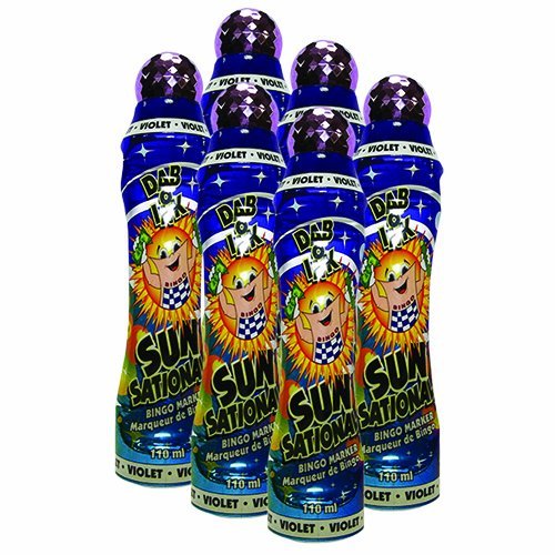 Sunsational Six Pack 4oz Violet Bingo Dauber