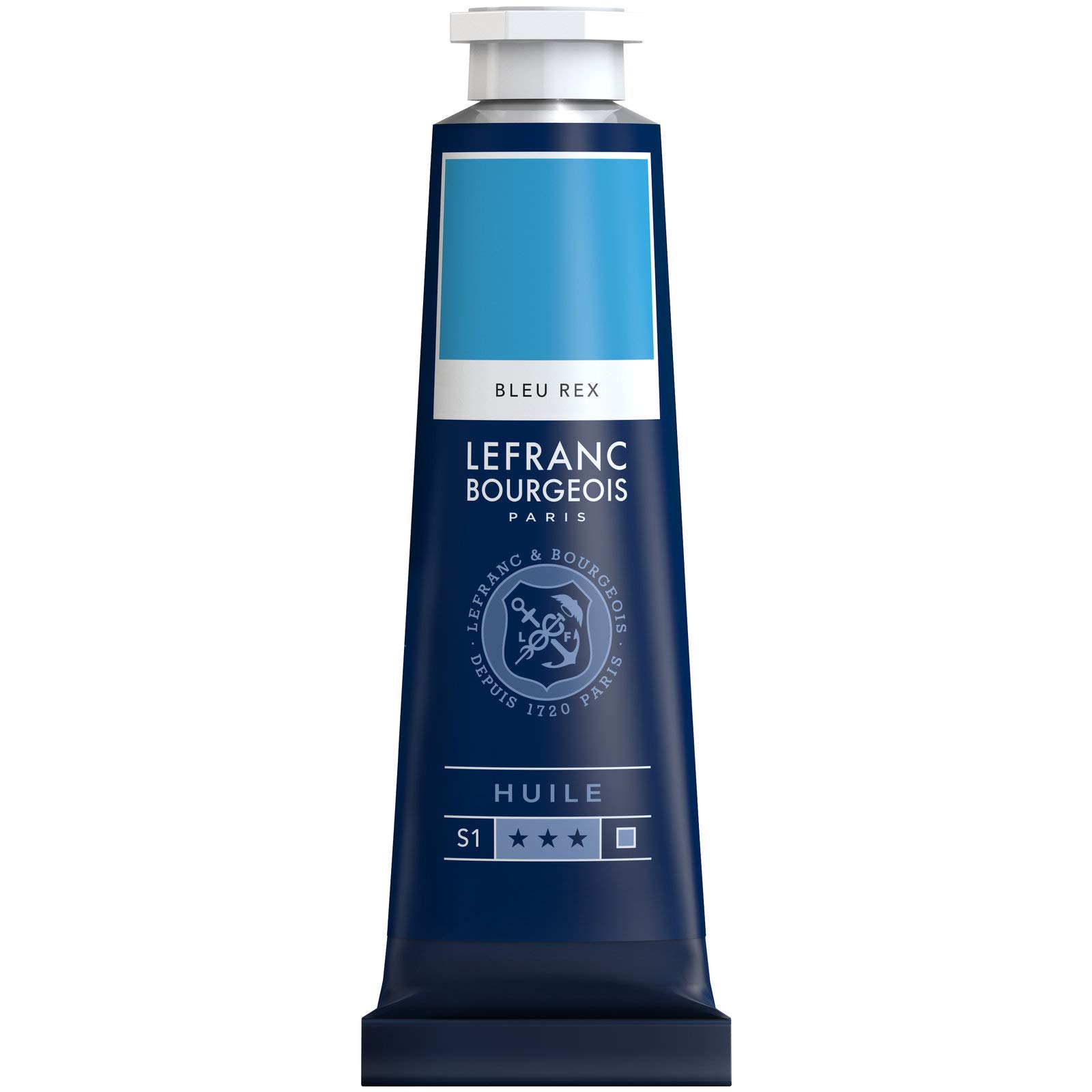 Lefranc & Bourgeois Fine Oil Pintura al Óleo, Azul (Royal Blue), 40 ml