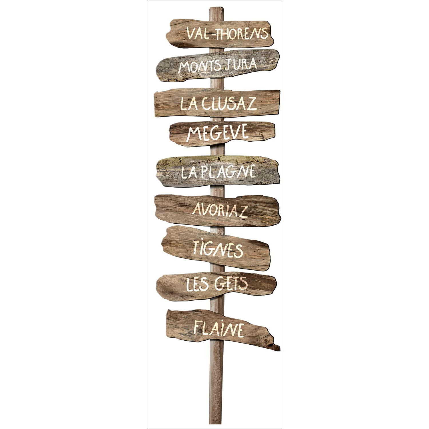 Sticker plage pour agrandir une petite pièce sans travaux 57x185