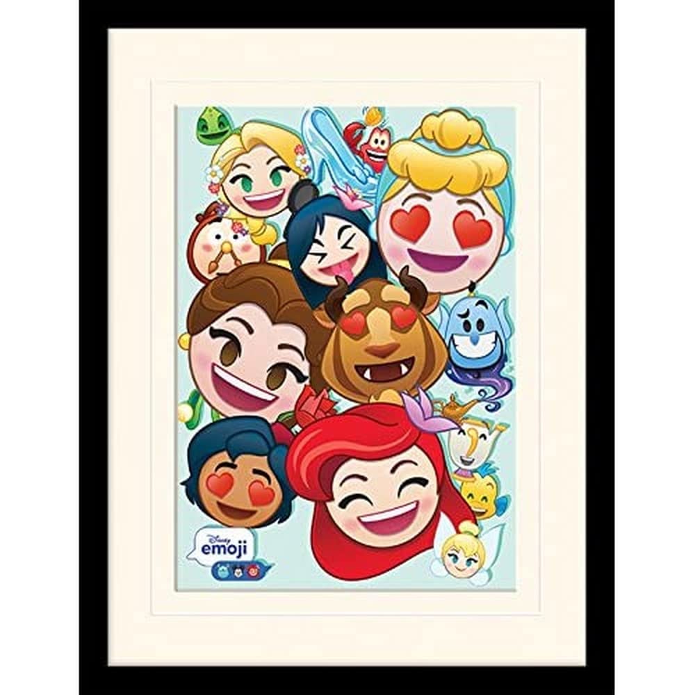 Disney Emoji (Princess) 30 x 40cm Memorabilia