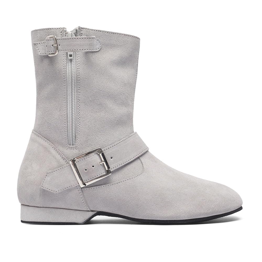 Rumpf 8855 West Coast Swing Tanz Stiefel Stieflette Schnalle niedrig