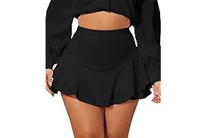 Avidlove Plus Size Mini Skirts for Women