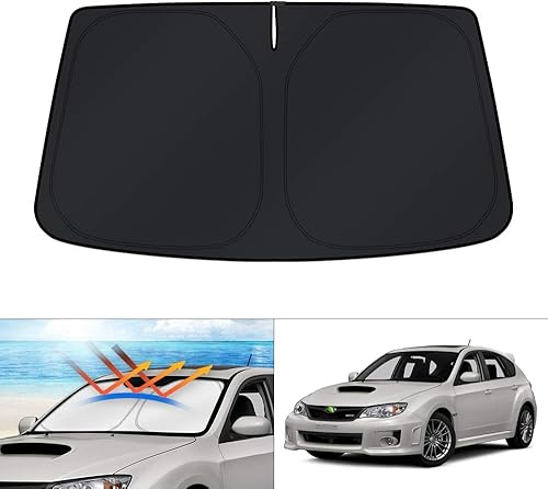 Miniatura 111 de KUST Parasol para parabrisas para BMW X5 2014 2015 2016 2017 2018, accesorios de ajuste personalizado, protector de visera solar plegable, bloquea
