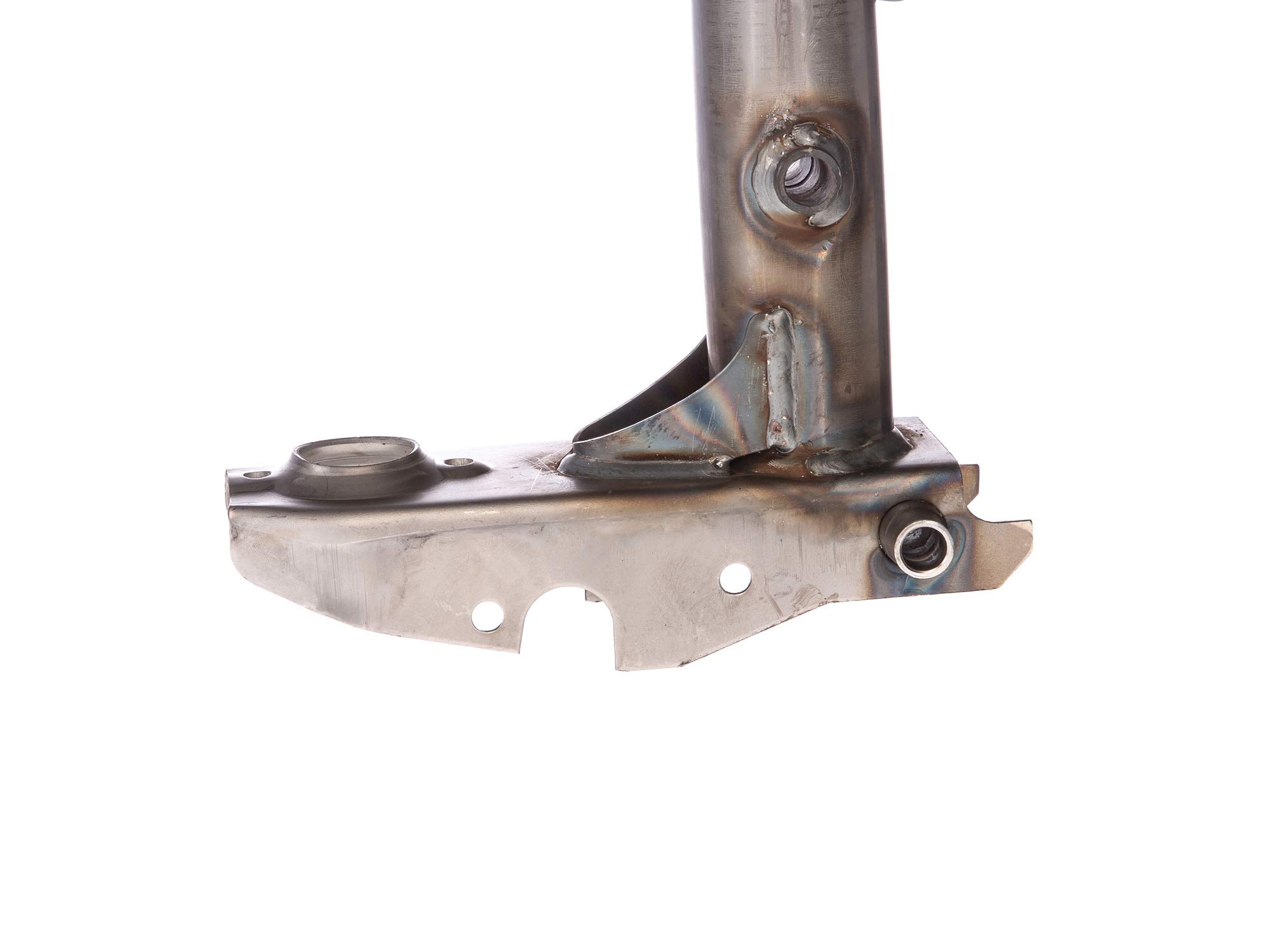 MZA Rahmen, mit Knotenblech Enduro, ohne Typschild, unbeschichtet - Simson S50, S51, S53, S70, S83