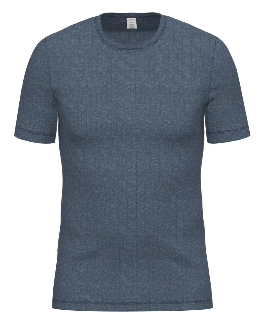 Ammann Pack de 4 camisetas térmicas, azul oscuro, M