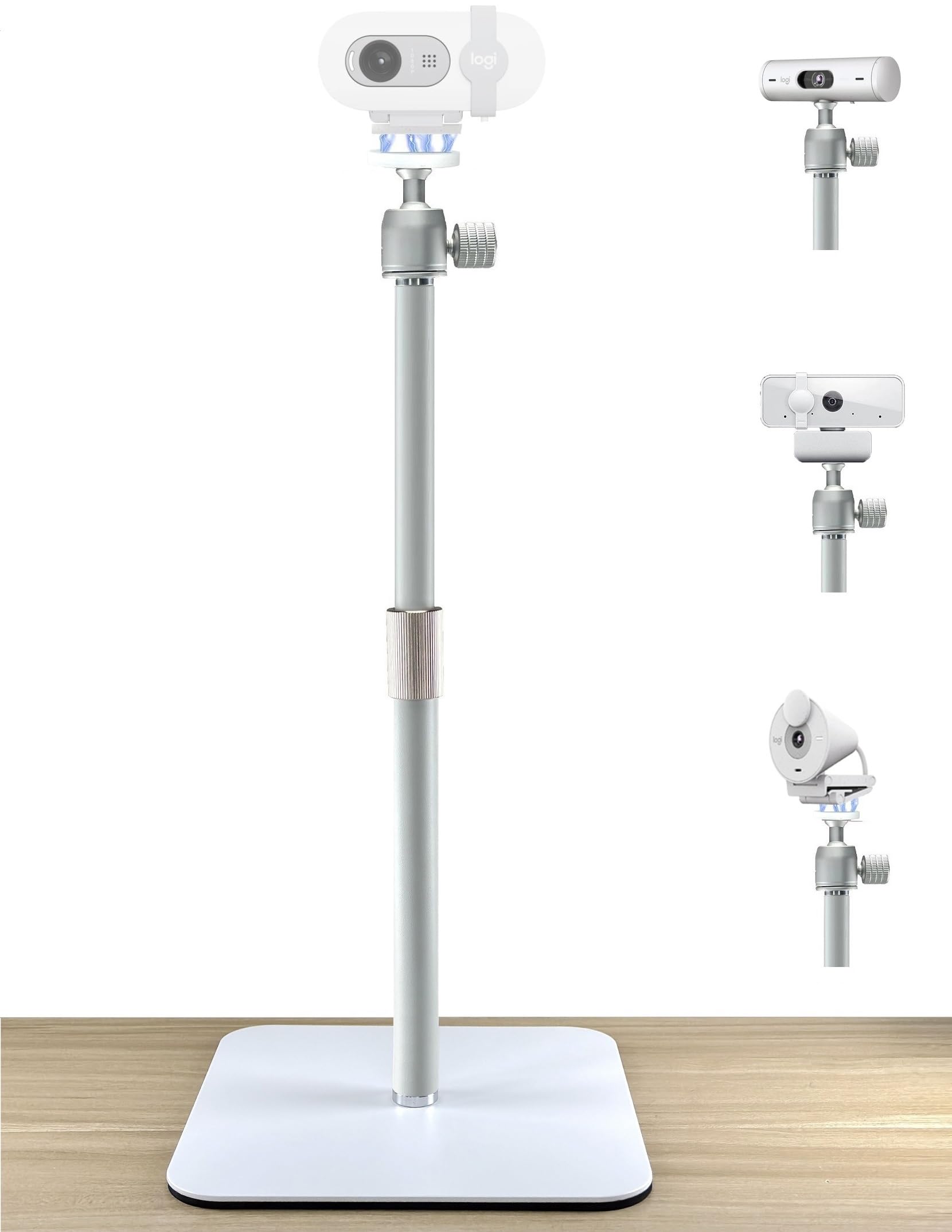TronicXL 1,05m Tripod 19W Stativ für Webcam kompatibel mit Logitech TronicXL 1,05m Tripod 19W Stativ für Webcam kompatibel mit Logitech