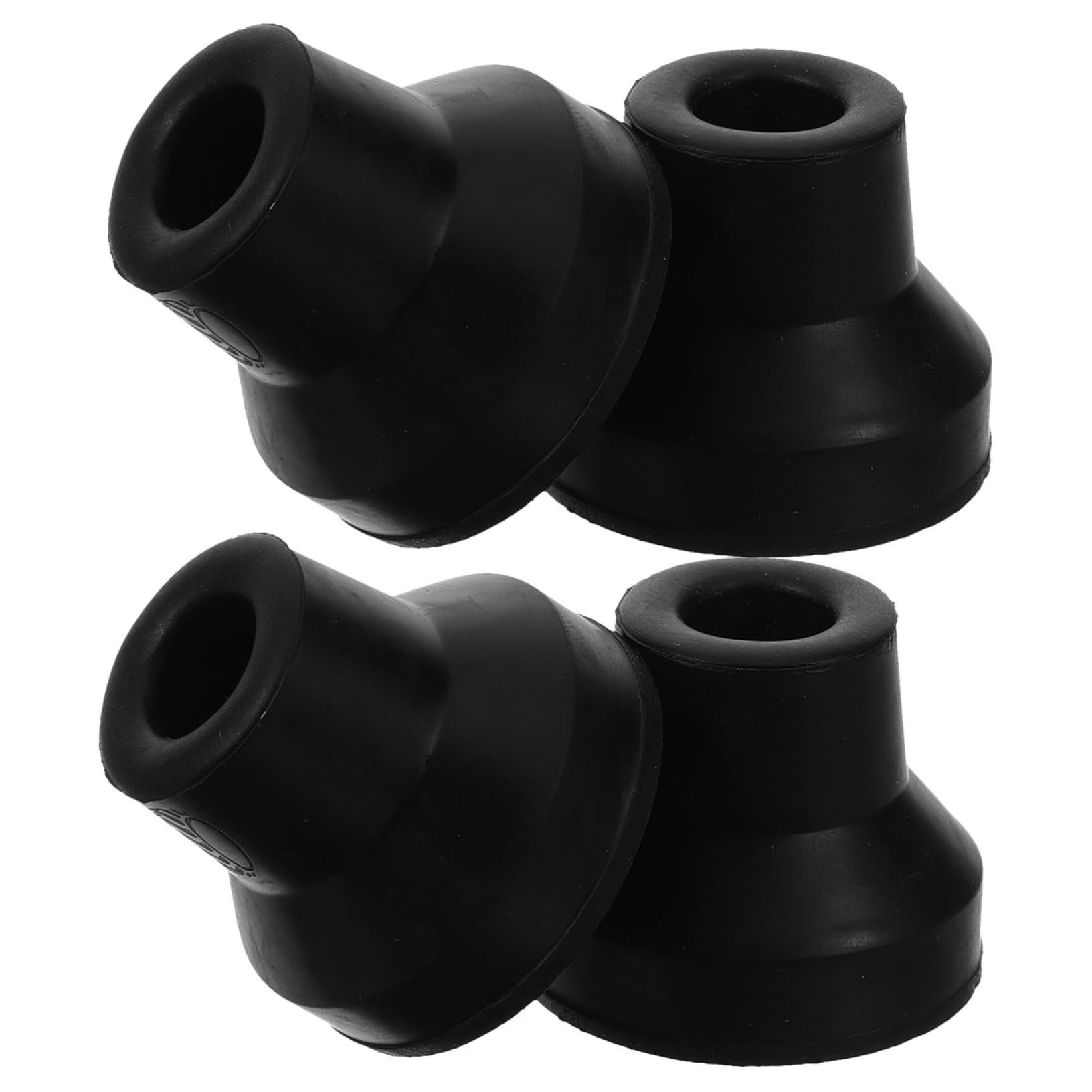 Healeved Cane Tips for Trekking Poles Walking Stick Tips Replacement Nonskid Crutch Feet Tip Set