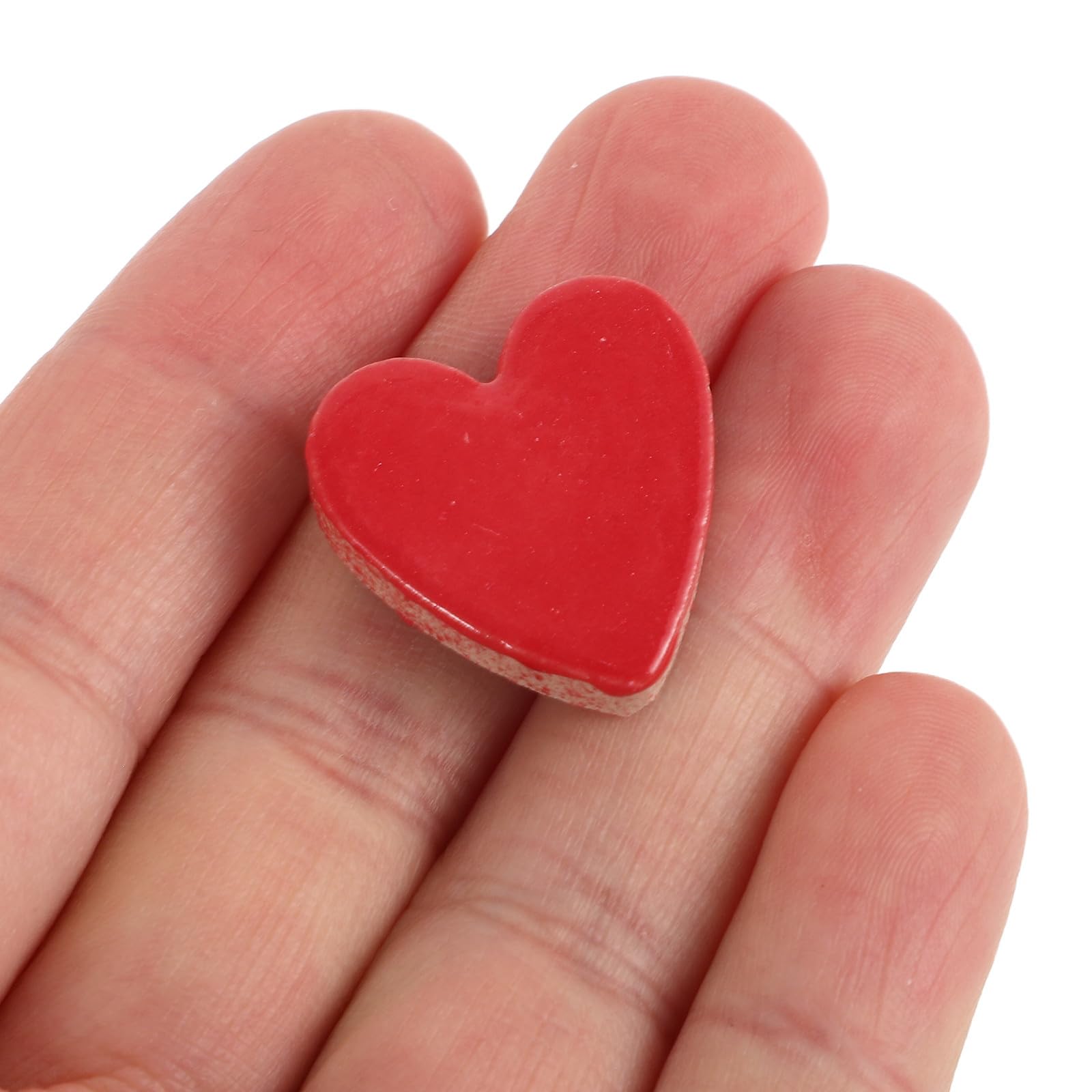 Azulejos de Cerámica para Bricolaje Decorativo en Forma de Corazón