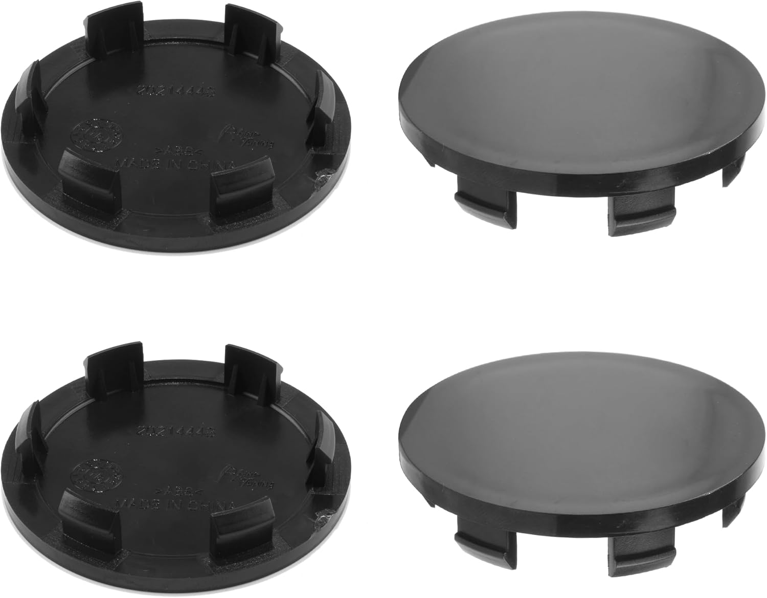 DewFlew 4Pcs Wheel Center Caps for Chevy GMC SAAB Jaguar 97X Wheel Rim Outer 67.4mm