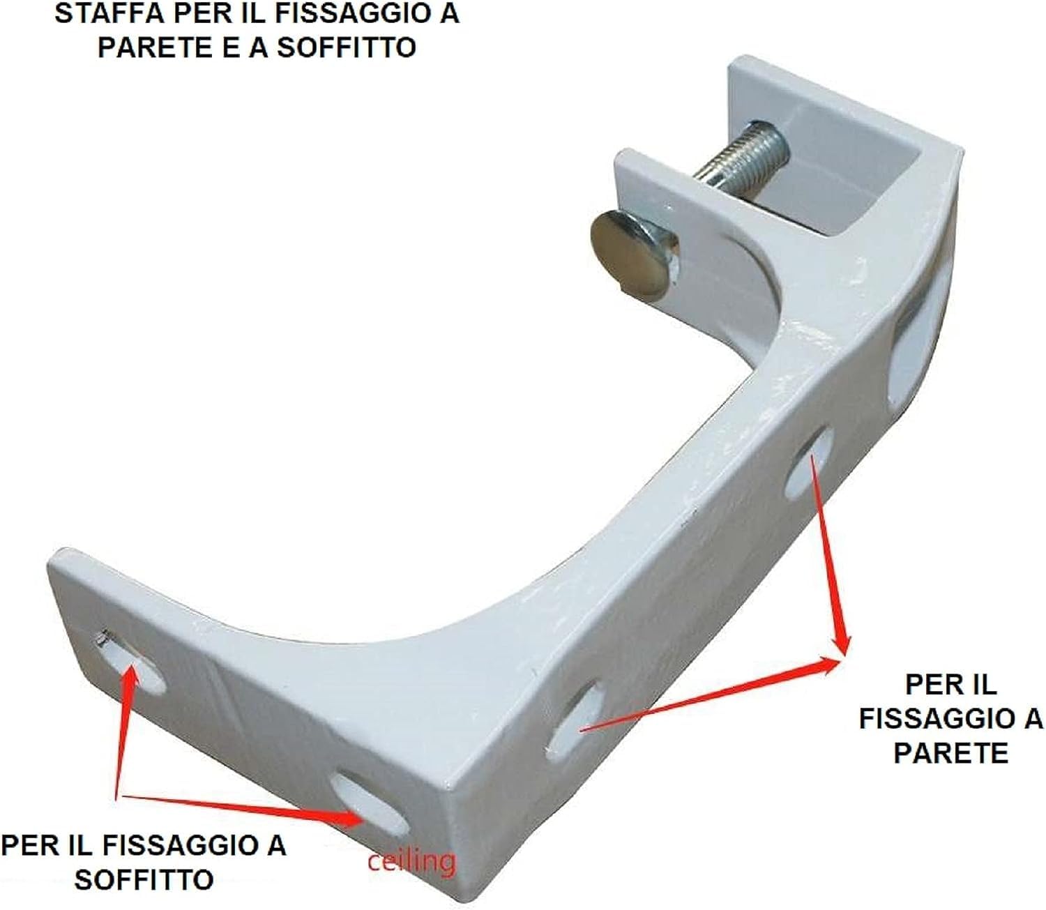 Tenda da Sole a Bracci Estensibili Impermeabile L300xP250 cm Giallo/Beige Fissaggio Parete o Soffitto