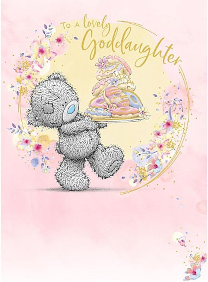 Me To You Bear Lovely Goddaughter Birthday Card