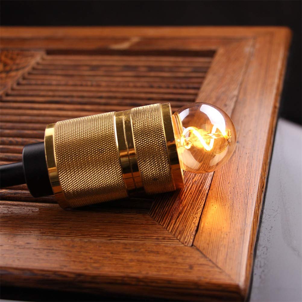 Lampadina LED G40 mini globo lampada 1W / 2200K Edison Vintage Luce spirale filamento E27 / 220V LED String illuminazione regolabile, Per la casa lampadina dimmerabile,10pcs