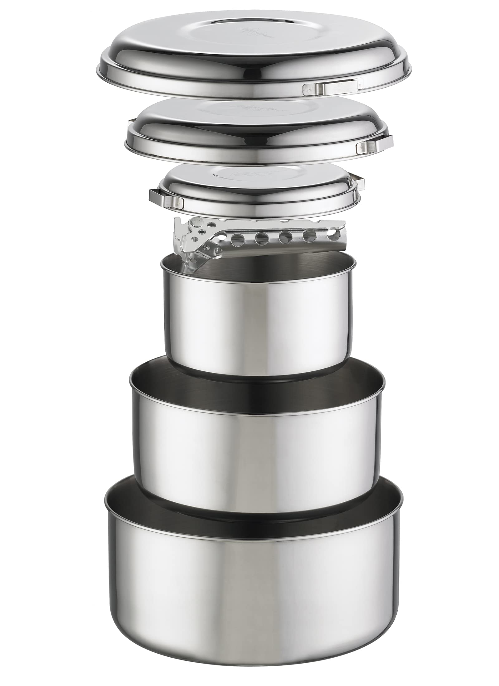 Amazon | MSR ALPINE4ポットセット 39010 | MSR | コッへル・クッカー