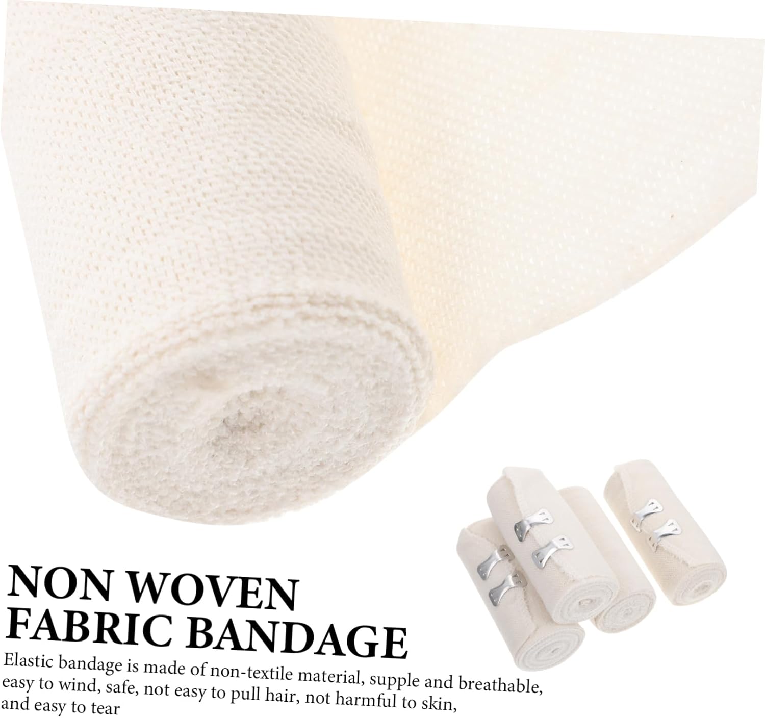 4pcs Professional Elastic Bandage Tape Tape for Wound Care Multi-Functional Elastic Bandage