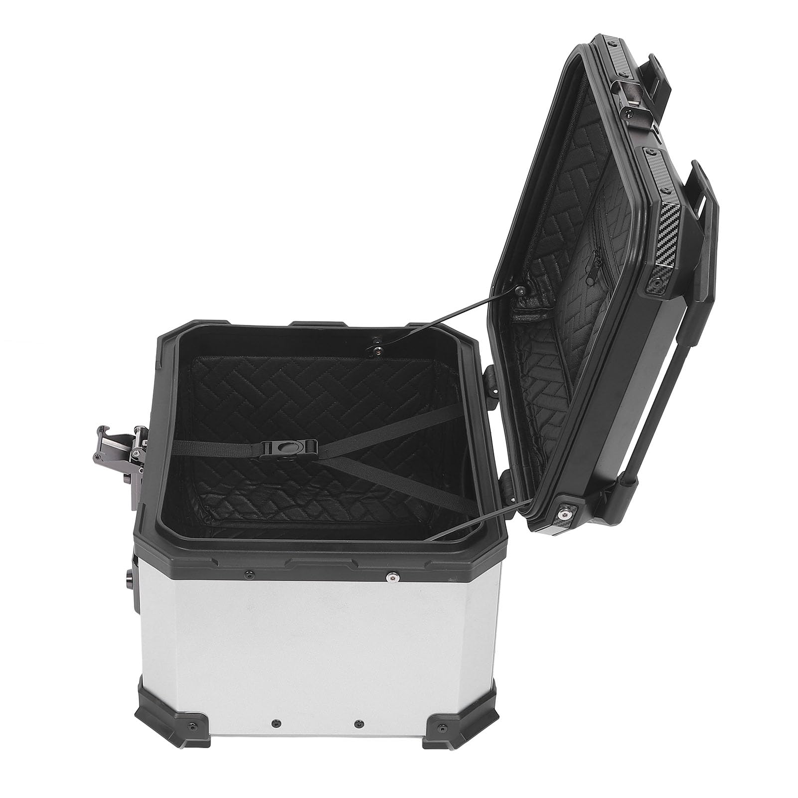 Shockproof Motorcycle Trunk Aluminum Alloy 45L Top Case for