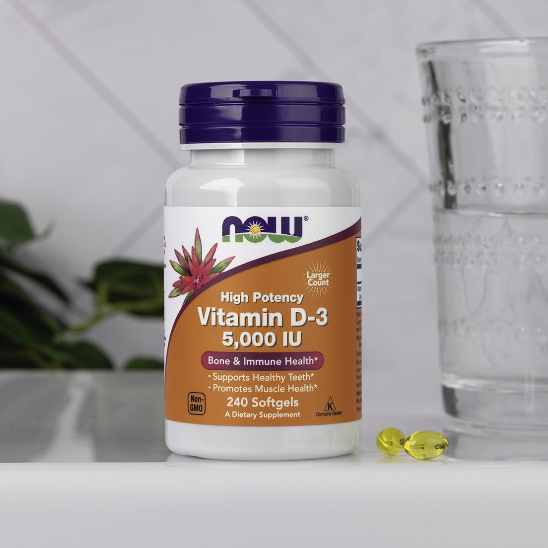 Amazon.com: NOW Foods Supplements, Vitamin D-3 5,000 IU, High