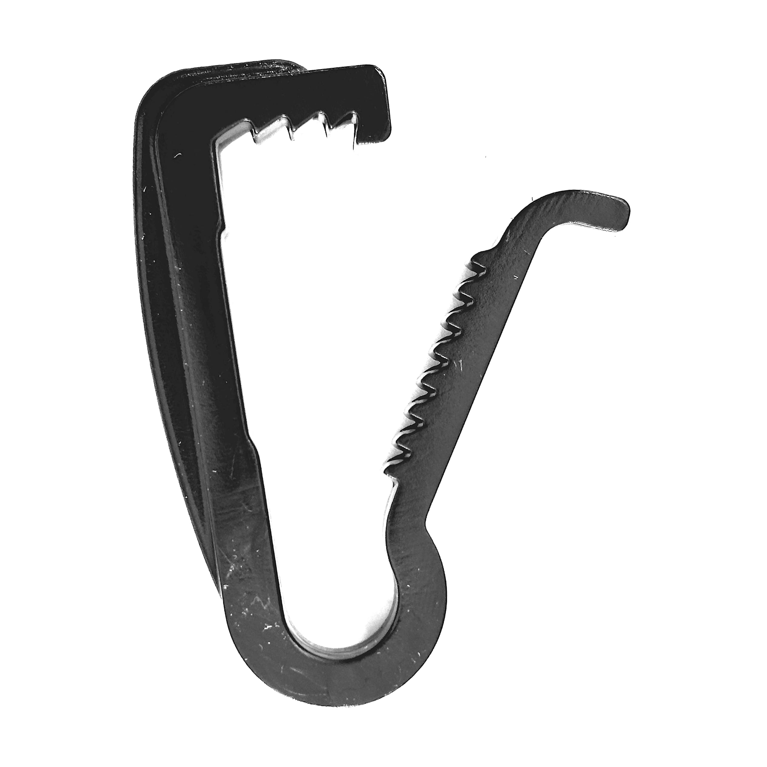 FAST-ECO-130 + FAST-ECOABS - Dissuasore per Fotovoltaico a 20 Aghi in Acciaio Inox, Base in Policarbonato Flessibile, 130mm, Anti-Piccioni e Uccelli (Set 10 Pz + 30 clip) (BARRIERA 5 METRI + 30 CLIP)