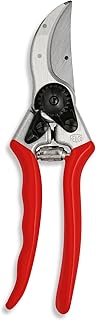 FELCO 2 professionelle Bypass-Gartenschere für Rechtshänder, 41 mm gehärtete Stahlklinge, geschmiedete Aluminiumgriffe, robustes Werkzeug für mittelgroße bis große Hände, 25 mm Schnitt, Swiss Made