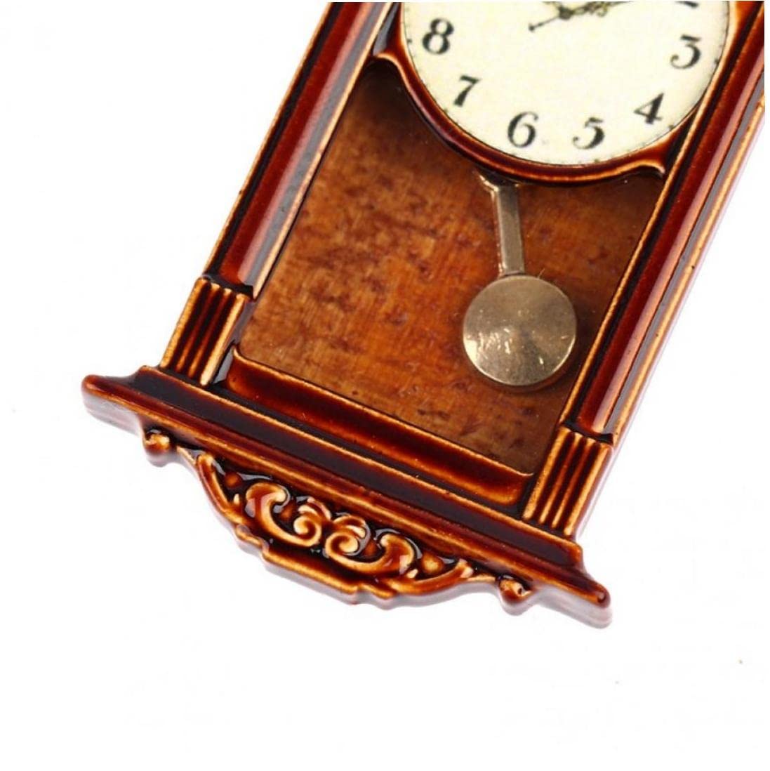 Amazon.co.jp: 1:12スケール ミニチュア 振り子時計 壁掛け時計 Amazon.co.jp: 1:12スケール ミニチュア 振り子時計 壁掛け時計