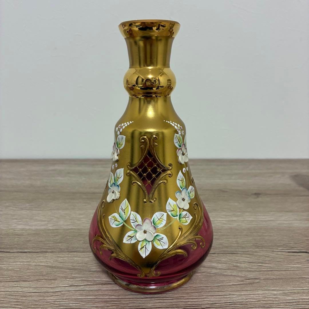 ベネチアンガラス デカンタとグラスセット Amazon | ベネチアングラス ワイン、日本酒 デカンタ+2グラス