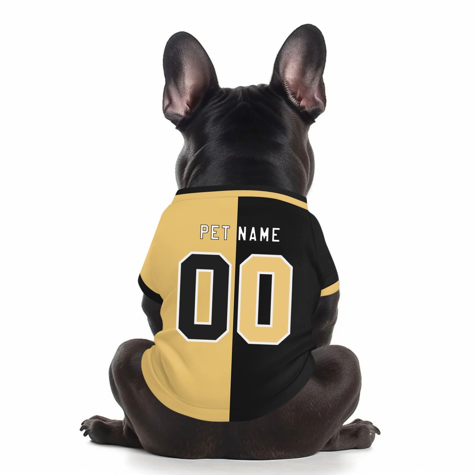 Custom Dog Shirt Pet Football Jersey Costume for Dogs Cats Personalized Breathable Pet Clothes Puppy Outfit for Small Medium Large Dogs