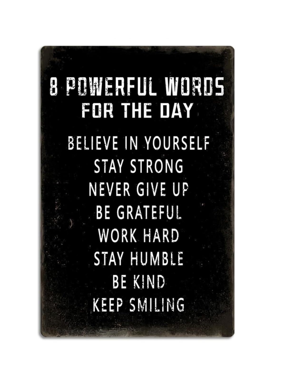 MDBJTCYZN Motivational Wall-Art Quotes Poster Inspirational for Teen Bedroom Home Office Classroom Student Decor(Unframed,12x18inch(30x45cm))