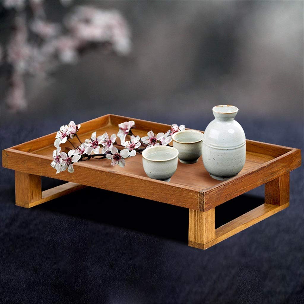Fruitschaal, Creatieve Massief Houten Fruitschaal Woonkamer Salontafel Snoep Gedroogd Fruitschaal Retro Fruitschaal (Size : S
