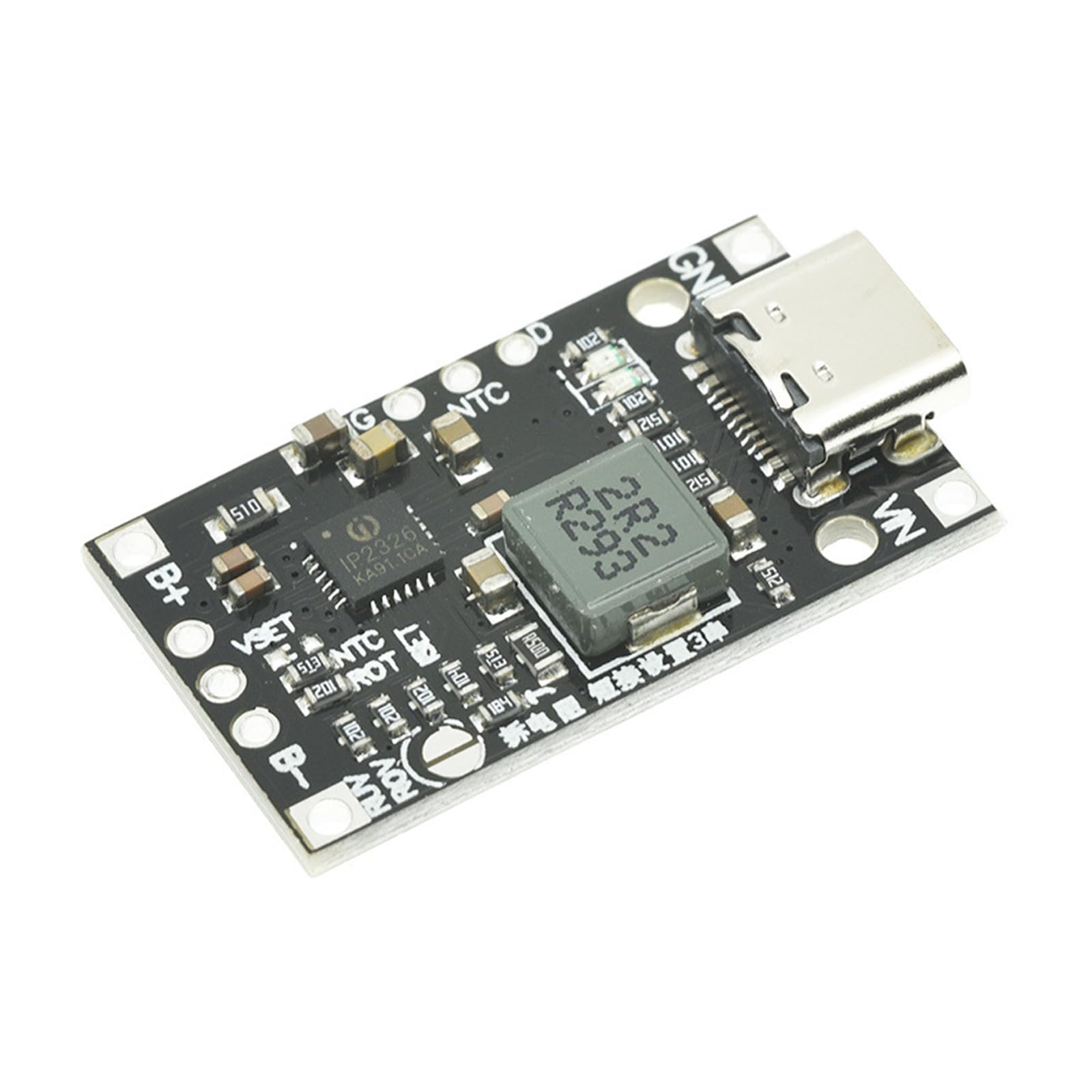 Lithiums Battery Type C Power Fast Charging Module 15W 15W 8.4V 12.6V 1.5A Stable Current Transfer and Heat Resistance USB C Fast Charging Board