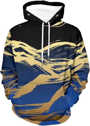 Yuzheng Unisex Hoodie Montañas Ríos Sudaderas con Capucha Manga Larga  Pullover Impresión Sweatshirts para Hombre Mujer S: Amazon.es: Ropa